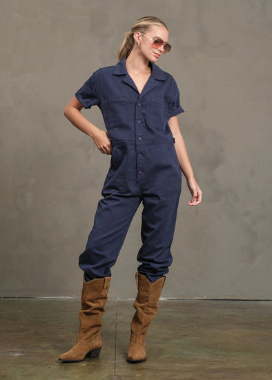 Field Jumpsuit- Navy