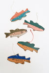 Fish Ornament- Blue/Orange