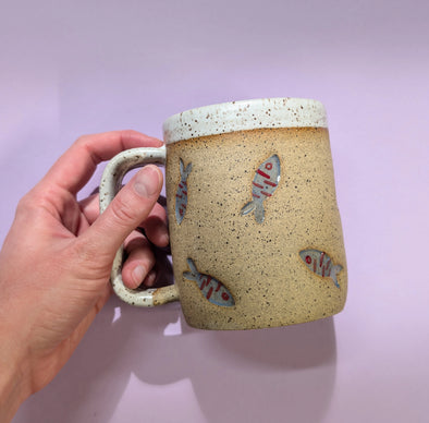 Handmade Little Fish Mug