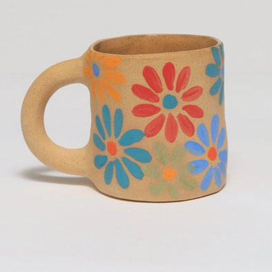 Flower Mug Gold