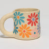 Flower Mug White