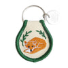 Patch Embroidered Key Chain- Fox