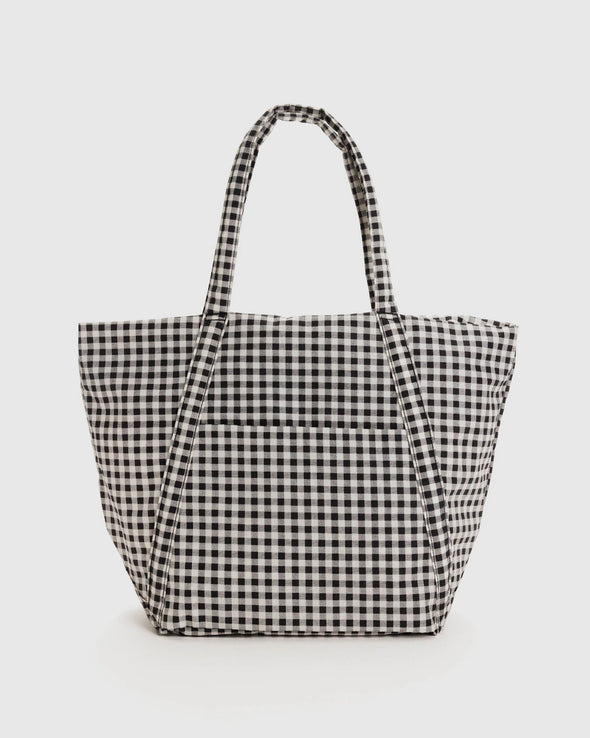 Baggu Cloud Bag- Black & White Gingham