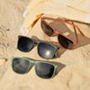 Blue Planet Sunglasses- Glacier- Soft Green/Smoke Lens