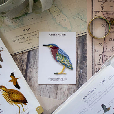 Bird Collective Patch- Green Heron
