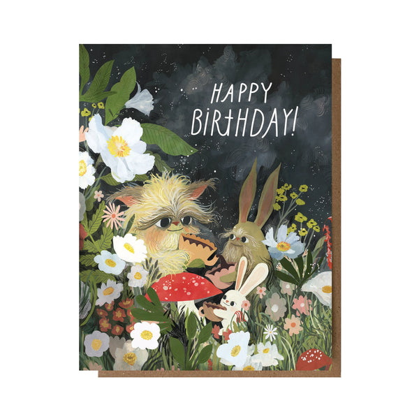 Happy Birthday Garden Greeting Card