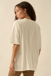 Hummingbirds Tee- Garment Washed White