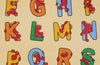 Sesame Street x Oxford Pennant | Elmo Alphabet Camp Flag