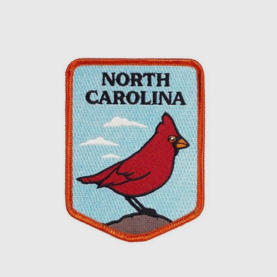 North Carolina Cardinal Embroidered Patch