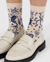 Baggu Crew Socks- Mermaid