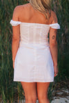 CLEARANCE! Sanibel Mini Dress- White