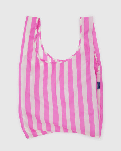 Standard Baggu- Pink Painted Stripe