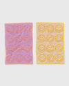 Baggu Hand Towels-Set of 2- Happy Lilac Marigold
