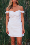 CLEARANCE! Sanibel Mini Dress- White