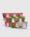 Baggu Go Pouch Set of 3- Miffy