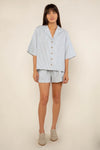 Jupiter Stripe Top- Blue/White