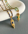 Khiva Necklace- Malachite