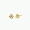 Petite Gold Knot Earrings