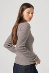 Rolla's Lady Knit Top- Chocolate