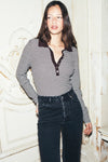 Rolla's Lady Knit Top- Chocolate