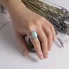 Sterling Silver Larimar Dreams Ring