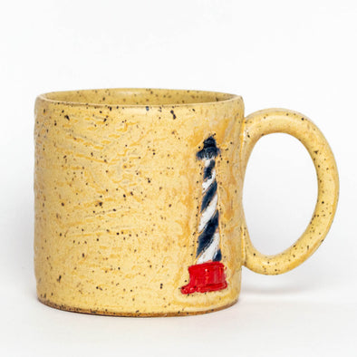 Lighthouse Hand Thrown 10oz Mug