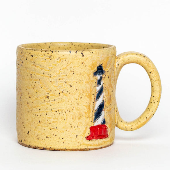 Lighthouse Hand Thrown 10oz Mug