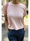 Little Boy Tee- Baby Pink