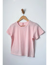 Little Boy Tee- Baby Pink