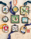 Small Ship Art Locket Ornament