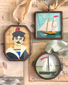 Sail No.8 Art Locket Ornament