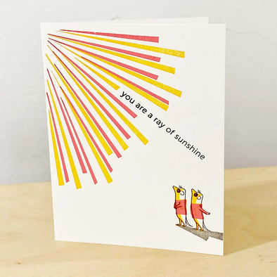 Meerkats & Sunshine Birthday Greeting Card