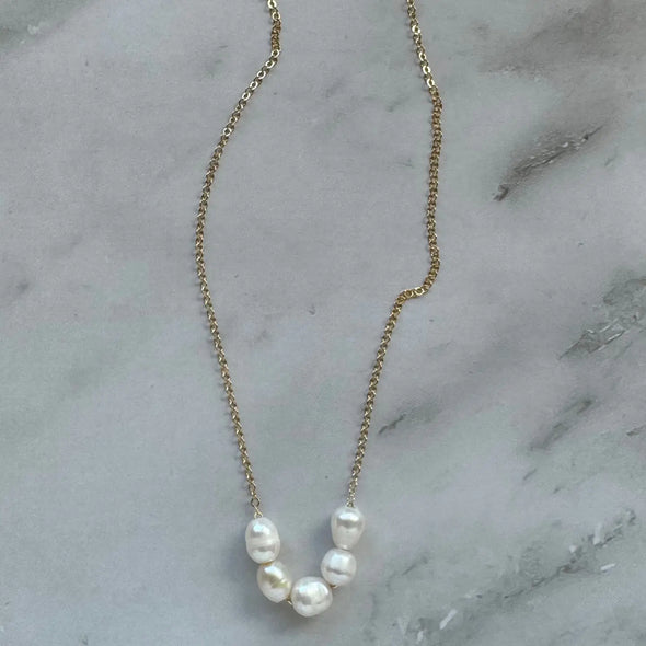 Megan Pearl Necklace