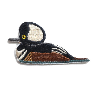 Bird Collective Patch- Hooded Marganser