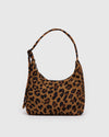 Baggu Mini Nylon Shoulder Bag- Leopard
