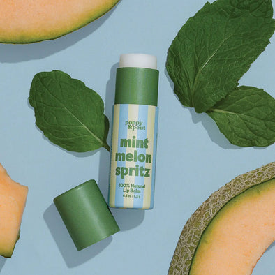 Poppy & Pout Retro Refreshers Lip Balm- Mint Melon Spritz