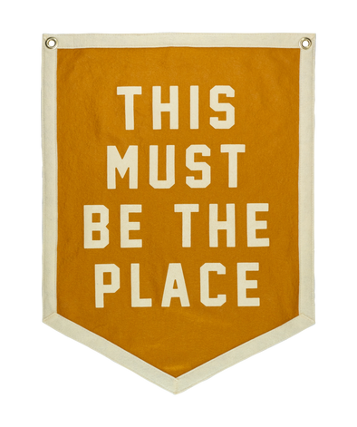 This Must Be the Place Camp Flag