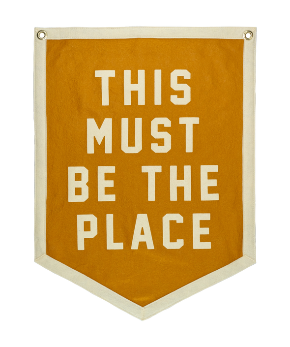 This Must Be the Place Camp Flag