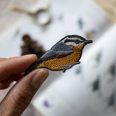 Bird Collective Patch- Red-Breasted Nuthatch