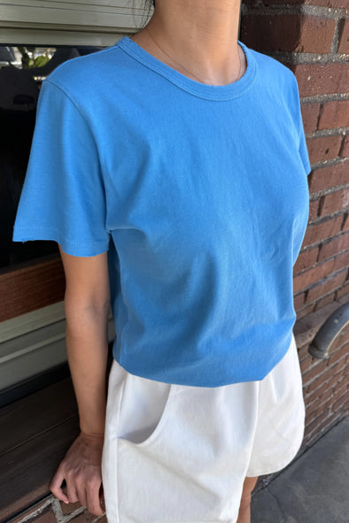 Le Bon Organic Cotton Boy Tee- Yacht Blue