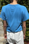 Le Bon Organic Cotton Boy Tee- Yacht Blue