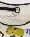 Baggu Medium Nylon Crescent Bag- Embroidered Painted Prairie