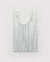 Pleated Baggu- Chrome Metallic