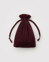 Pleated Baggu- Mahogany