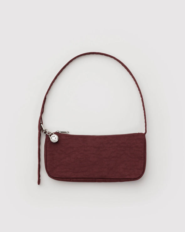 Baggu Nylon Pochette- Mahogany