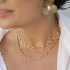 Camilla Rice Bead Pearl Necklace