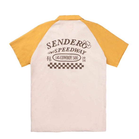 Saloon Shirt- Speedway/Gold