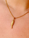 Isla Sardine Pendant Necklace