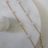 Pearl Satellite Chain Necklace