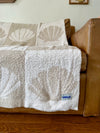 Shellcheck Plush Throw - Sand/Tan